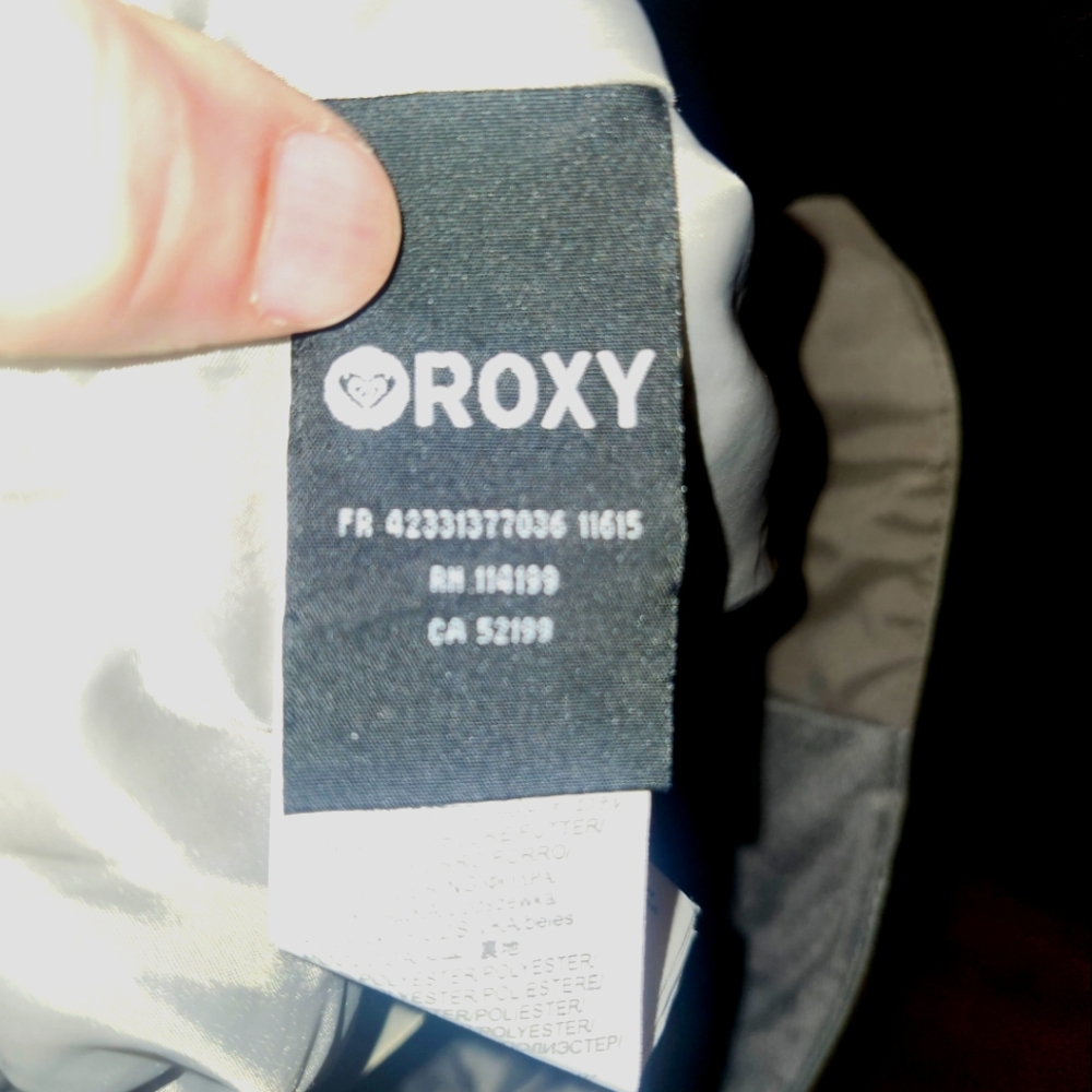 Roxy Gray Button-Up Snowboard Pants - image 4